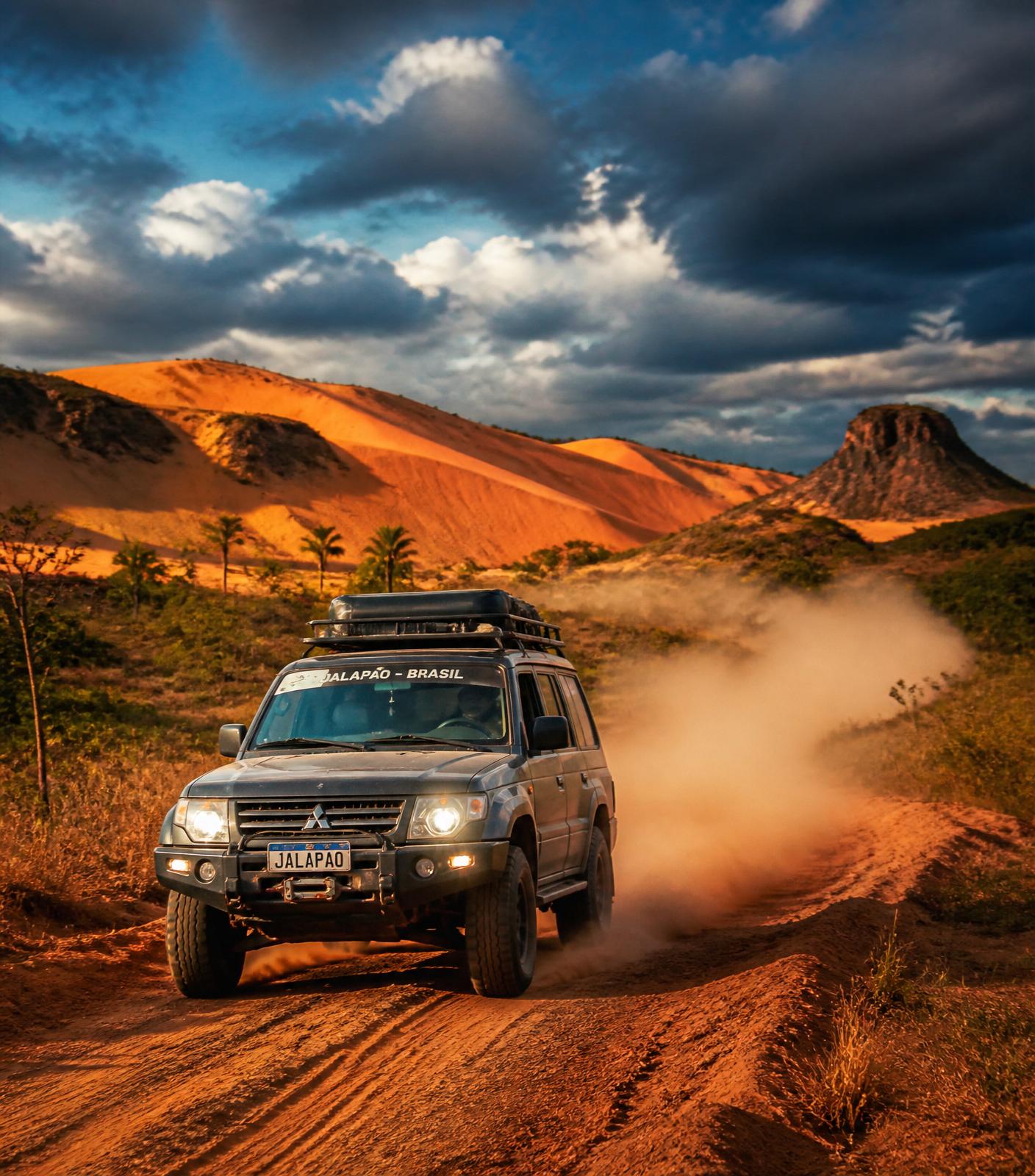 Aventura 4x4 no cerrado